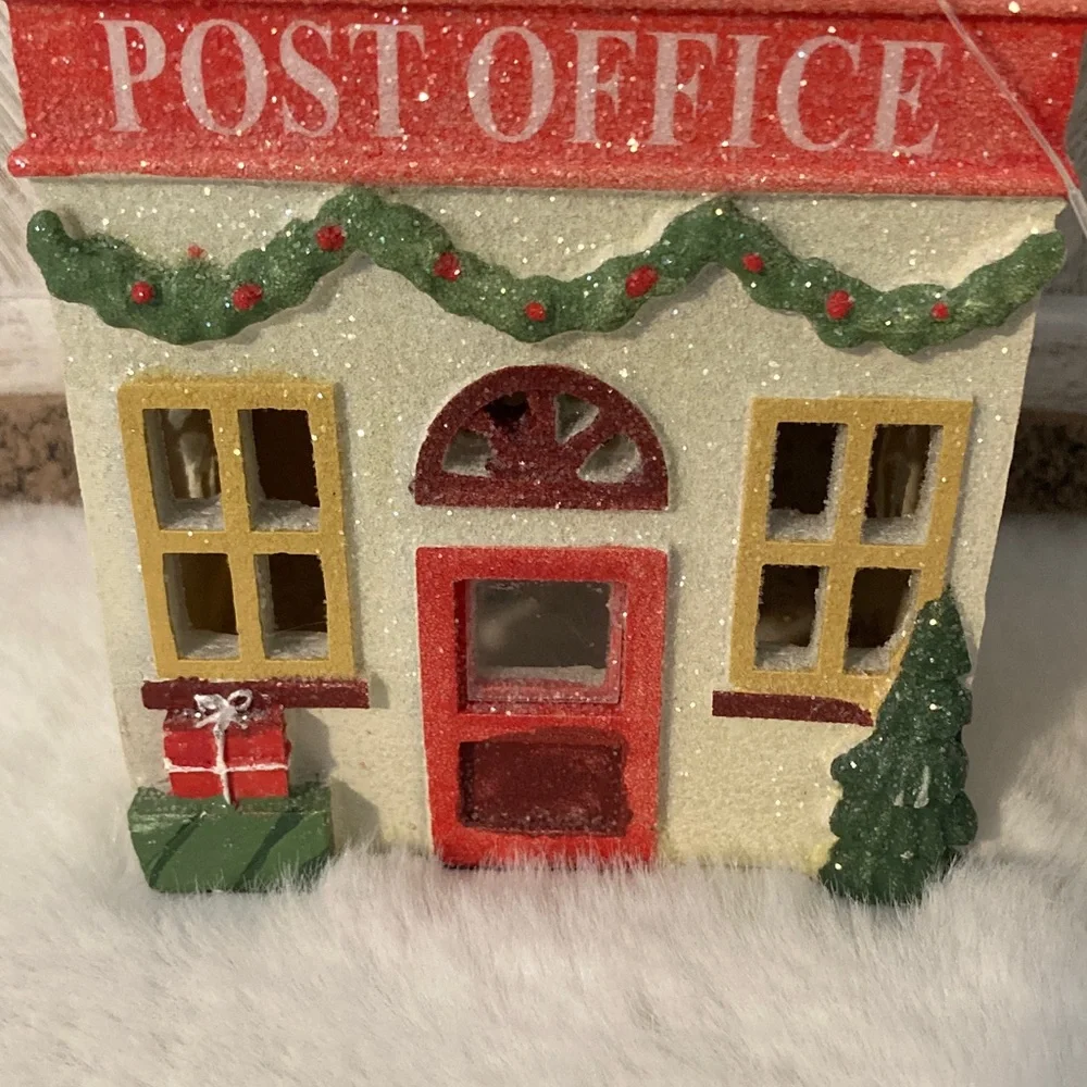 Target BP Christmas Festive Holiday Post Office Decoration